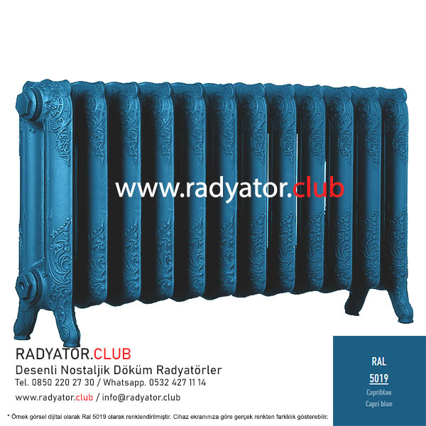 Maxroom 500 180 Dokum Radyator 11 Dilim Ral 5019