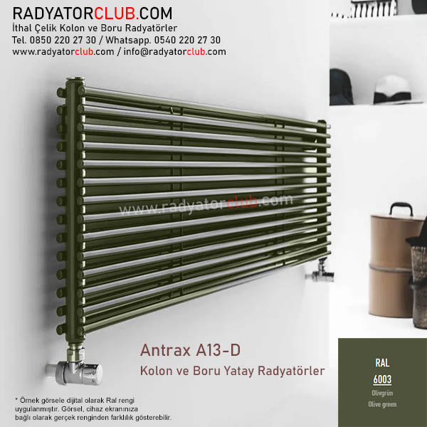 Antrax AO13d ince Celik Boru Radyator 6003 | Boy 70 | Kolon 6