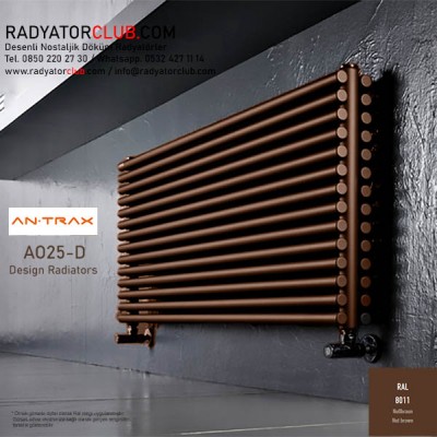 antrax ao25d 8011 yatay celik boru radyator uzunluk 100 dilim 8