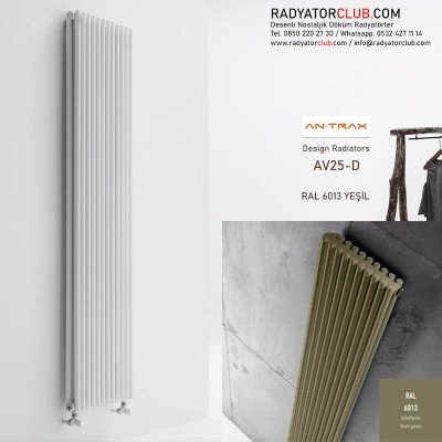 Antrax Av25d 6013 İnce Dikey Çelik Radyatör H 60 Kolon 25 Antrax Av25d 6013 İnce Dikey Çelik Radyatör H 60 Kolon 25