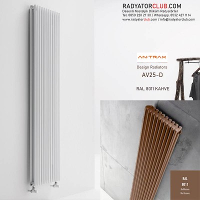 Antrax Av25d 8011 İnce Çelik Radyatör H 60 Kolon 25 Antrax Av25d 8011 İnce Çelik Radyatör H 60 Kolon 25