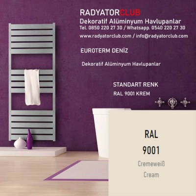 euroterm Krem deniz dekoratif aluminyum havlupan petek en 525 dilim 9 2