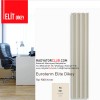 Euroterm Elite dikey Dekoratif Aluminyum Radyator Yukseklik 45 cm.  Renk: Ral 9001, Dilim 4