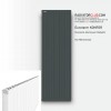 Euroterm konfor Dekoratif Aluminyum Radyator Yukseklik 45 cm.  Ral 7016, Dilim 5