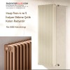 İrsap Tesi 4 Çelik Kolon Radyatör H.200, beyaz, Kolon 16 Irsap Tesi 4 Celik Kolon Radyator H.200, beyaz, Kolon 16