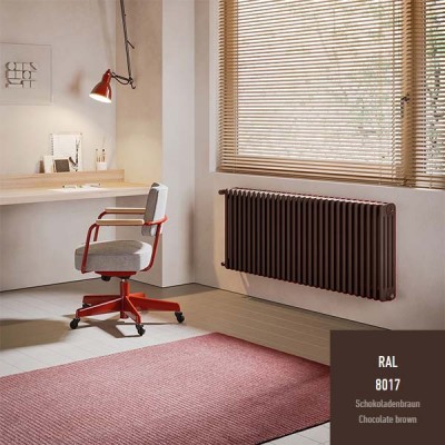 Tesi 4 Çelik Kolon Radyatör H.200, ral-8017, Kolon 22