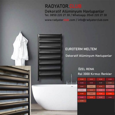 kırmızı meltem dekoratif aluminyum havlupan fiyatlari en 520 dilim 6