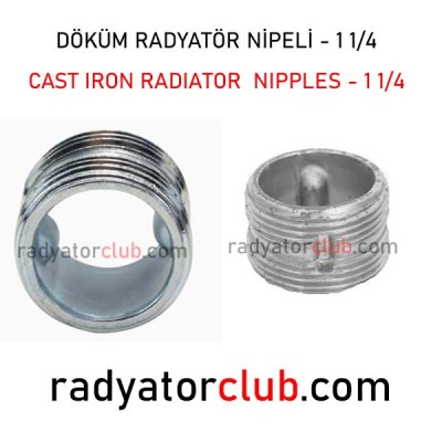 Döküm Radyatör Nipeli - 1 1/4" - 1 Adet