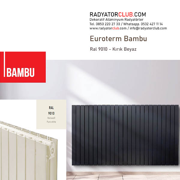 BAMBU Tasarım Alüminyum Radyatör